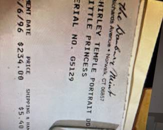 Shirley Temple Doll in Original Box