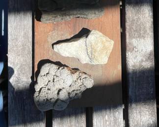 Collection of Three Natural Stone Specimens