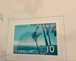 Japanese Stamps 1973 Album - National Parks Series