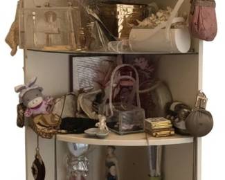 Assorted Vintage Handbags and Decorative Items