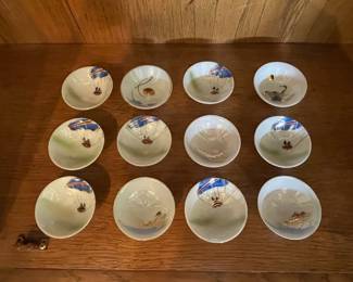 Akashi "Mother Of Frank" Set of 12 Sake Cups