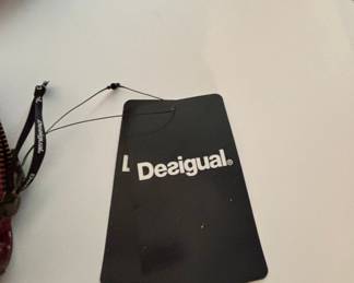 Desigual Patent Leather Satchel and Wallet Set