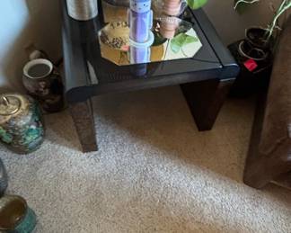 Vintage Ceramic Vase with Floral Motif