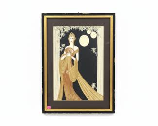 Art Deco Style Framed Print