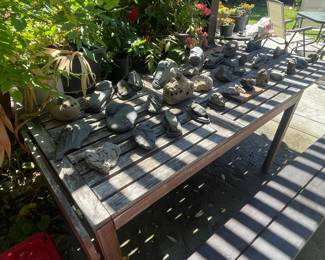 Assorted Decorative Stones and Sculptures