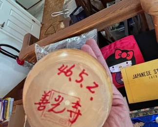 Vintage Japanese Kokeshi Doll Signed by Artist