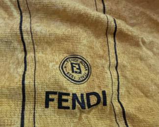 Fendi Zucca Canvas Tote Bag with Dust Bag