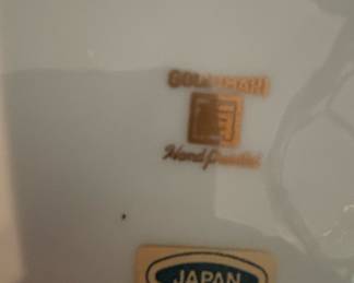 Hand Painted "Gold Imari" Porcelain Plate