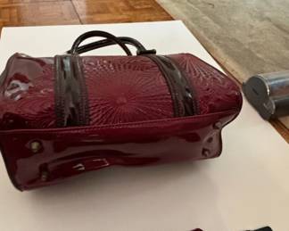 Desigual Patent Leather Satchel and Wallet Set