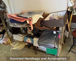 Assorted Handbags and Accessories