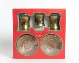 Howard Miller Grandfather Clock with Curio Cabinet