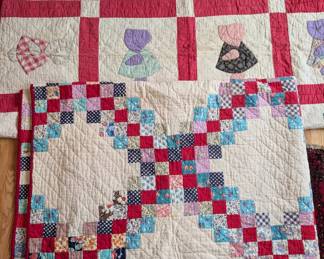 Vintage quilts in good shape!