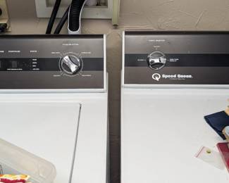 Maytag commercial washer and dryer