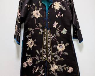 Gorgeous antique Chinese embroidered jacket