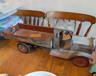 Antique Keystone Packard Toy Tin  truck 