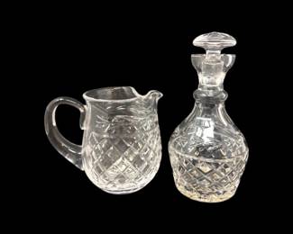 7 WaterfordCrystalGlandoreDecanterPitcherSet