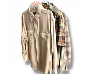 111 8xMensShirtsPendletonPhelpsMeagerSearsRoebuck
