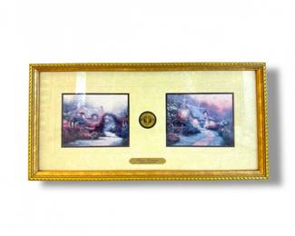 88 ThomasKinkadeHiddenHideawaysFramedArtworkwCOA
