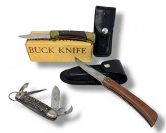 124 Buck112HenckelsSolingenImperialFoldingKnives