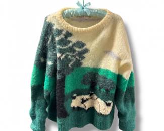 113 QuillsWoollenMarketHandKnitWoolSweaterIreland