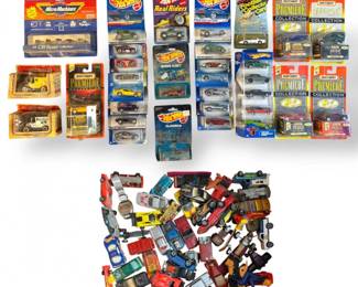 105 VintageDiecastCarsHotWheelsMatchboxPremiereMicroMachines