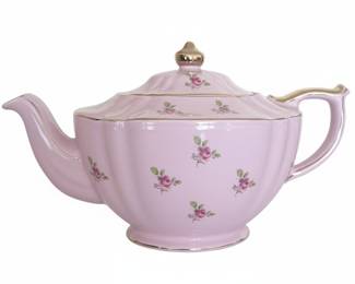 Vintage Sadler Pink Rose Teapot
