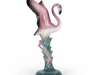 Vintage Will George California Pottery Flamingo Figurine
