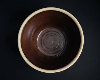 Robinson Ransbottom 2 Gallon Stoneware Crock with Blue Crown Mark