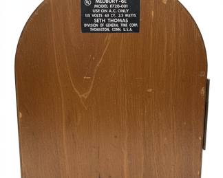 Seth Thomas Medbury 6E Electric Westminster Chime Mantle Clock