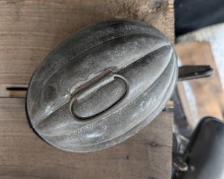 Vintage Cast Iron Figural Jell-O Mold - Acorn Shape