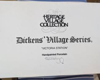 Department 56 Heritage Village Collection Dickens' Village Series "Victoria Station"