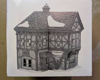 Department 56 Dickens' Village Series "T. Puddewick Spectacle Shop" #58334