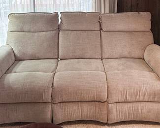 LazyBoy Power Reclining Sofa with USB Ports