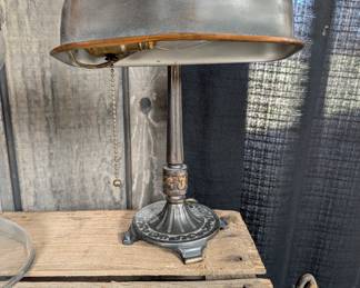 Vintage Banker's Lamp