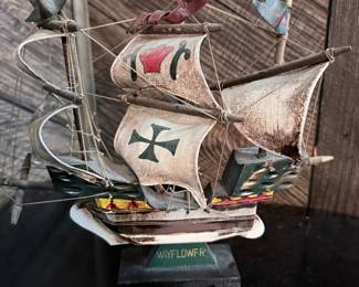 Mayflower Wooden Model Ship