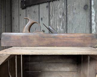 Antique Beechwood Jointer Plane