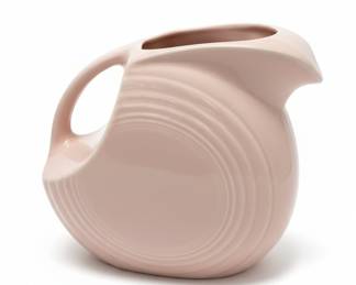 Fiesta Ware Pink Disk Water Pitcher