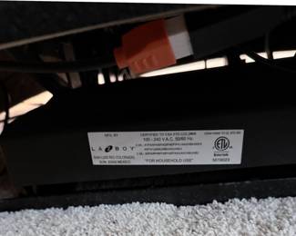 LazyBoy Power Reclining Sofa with USB Ports