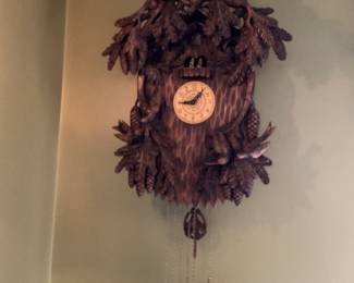 Rugged Black Forest Working Cuckoo