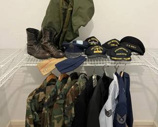 Mens Military Uniforms USS Navy Caps USS Wisconsin, USS Mississippi More