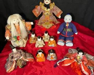 Asian Dolls And Marionette