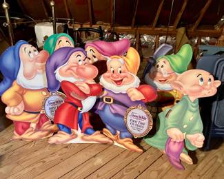 All seven dwarves