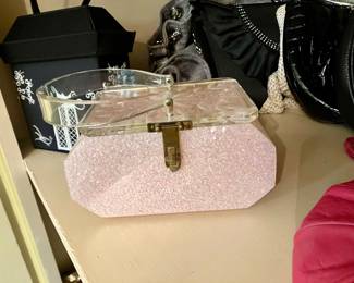 Vintage lucite purse