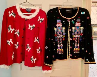 Berek, Michael Dimin Christmas sweaters 