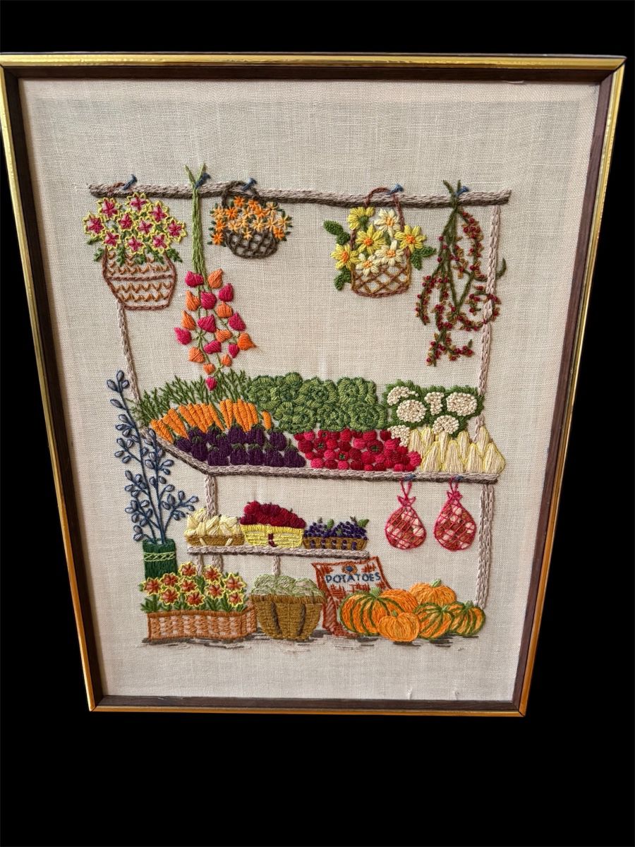 Needlework picture