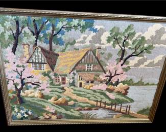 Needlepoint picture