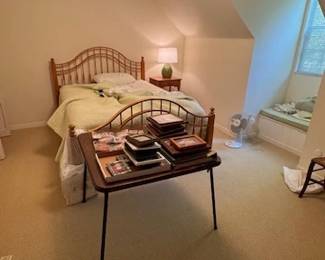 Queen Bed - Headboard, Footboard, Mattresses