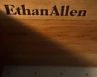 Inside drawer of armoire