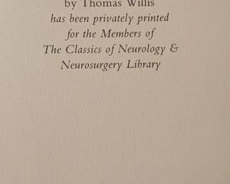 The Classics of Neurology and neurosurgery library