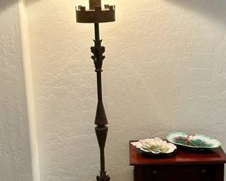 Floor Lamp  Richard Ray Design with Rawhide Shade $195